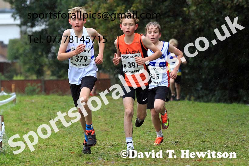 Boys Under-13s 2023 National Cross Country Relays, Berry Hill Park, Mansfield.  Photo: David T. Hewitson/Sports for All Pics